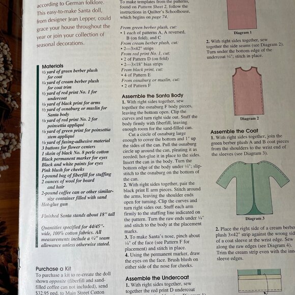 American Patchwork Quilting Crafting Magazine Dec 1998 Issue 35  Vol 6  No 6 u - Picture 11 of 11